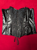Lavish by Daisy Corsets Lace Wet Look Bustier 3XL