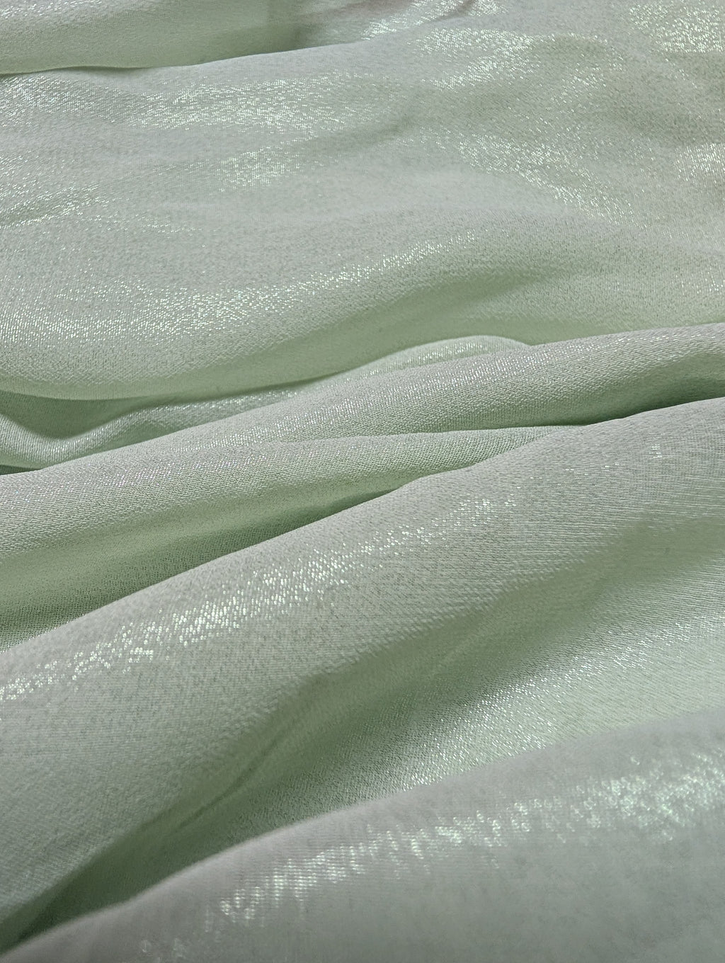 Savage X Fenty Shimmer Mint Green Long Sleeved Robe 3X