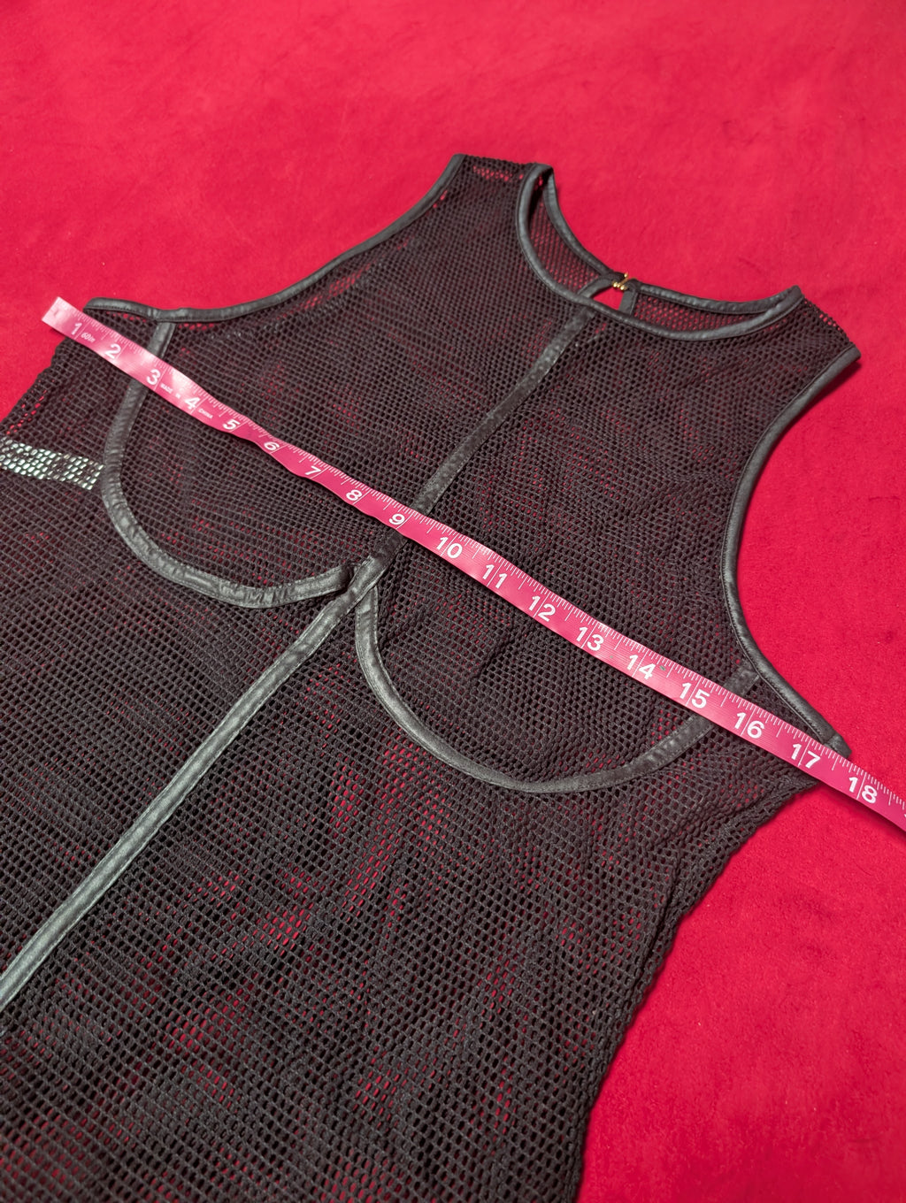 Mapale Nylon Fishnet Cyberpunk Bodysuit 2X/3X