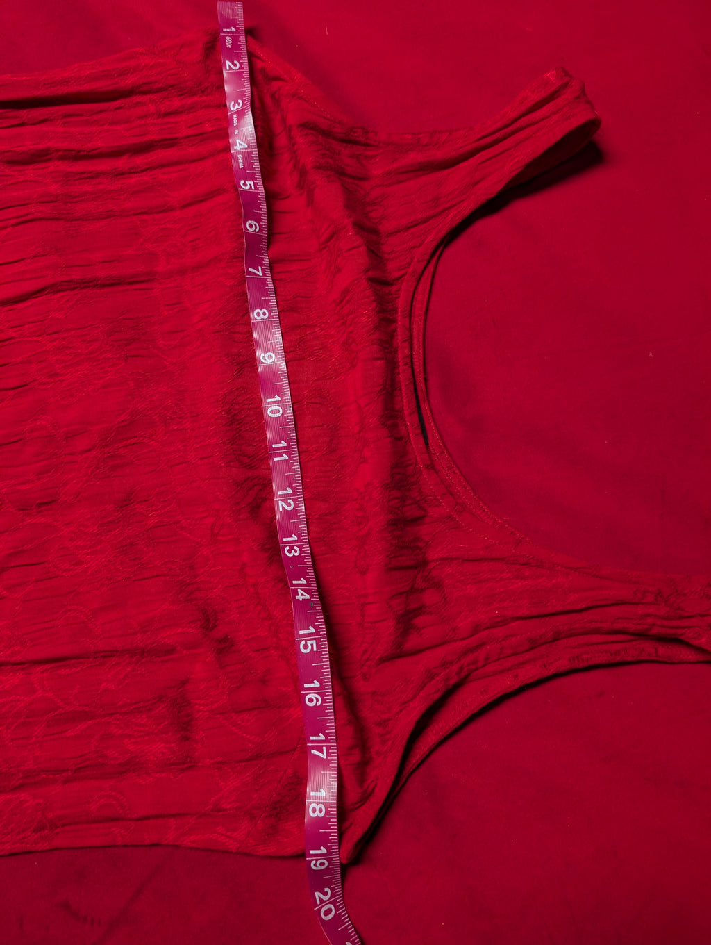 Vintage Embroidered Red Maxi Slip Dress in size 12