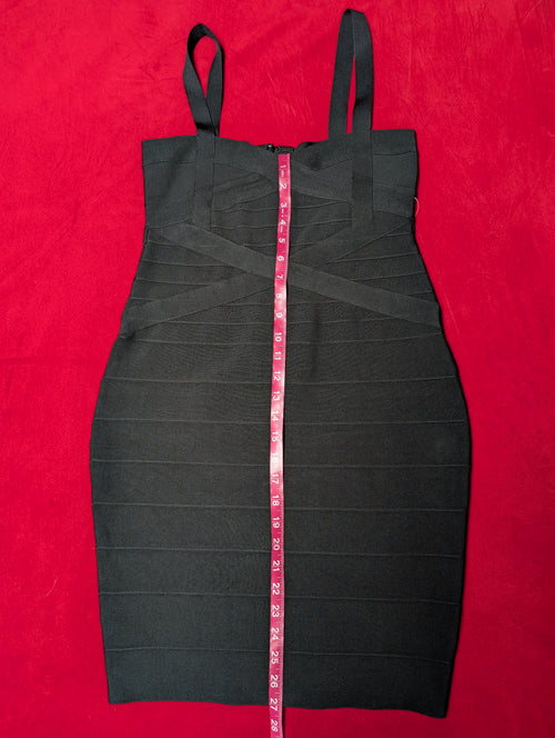 Bebe Bondage Strappy Mini Dress in S/M