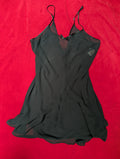 Gorgeous Sheer Black Bow Babydoll Chemise Small