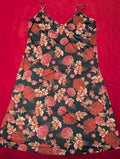 Essential Comfort Floral Midi Slip Chemise in Large