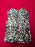 Collusion UK Cheetah Girl Mini Slip Dress in Size 10