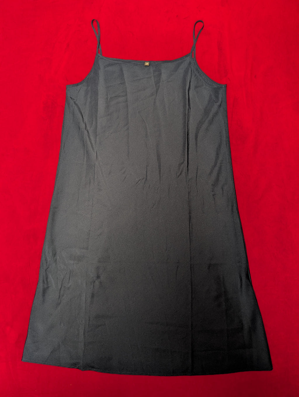 Uniqlo Basics Dark Navy Mini Slip Dress in XS