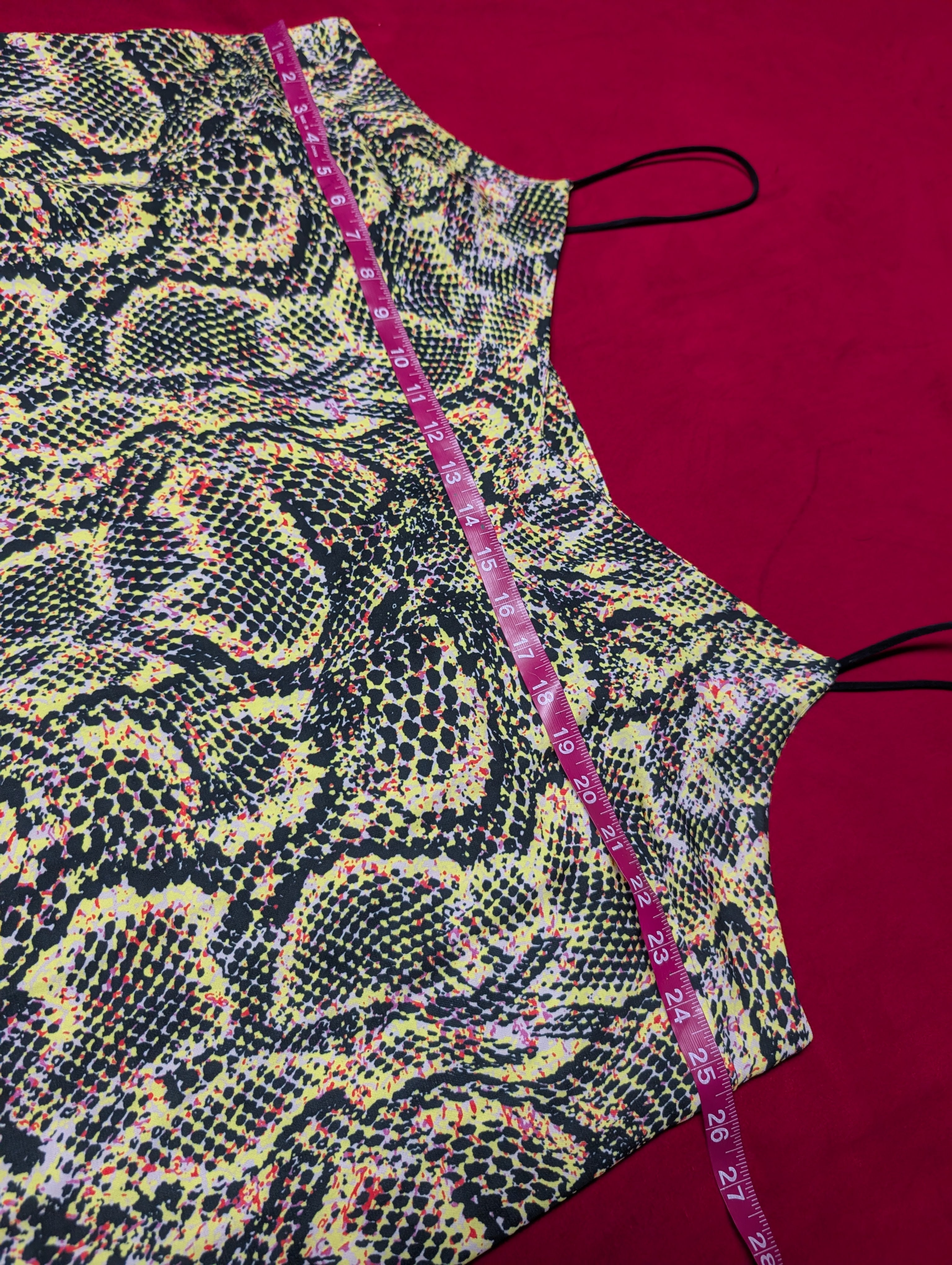 Collusion Animal Print Snakeskin Mini Dress size 20