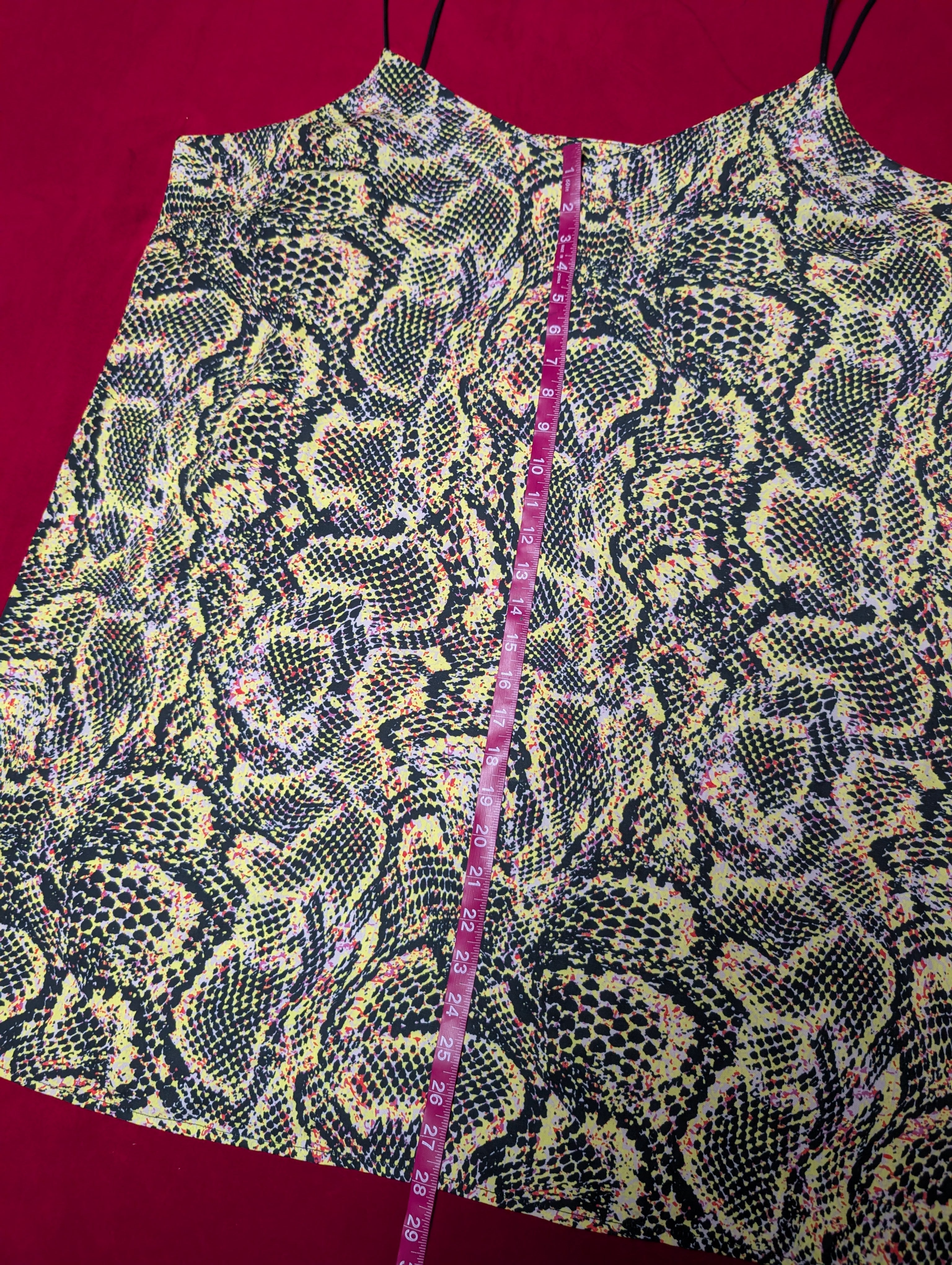 Collusion Animal Print Snakeskin Mini Dress size 20