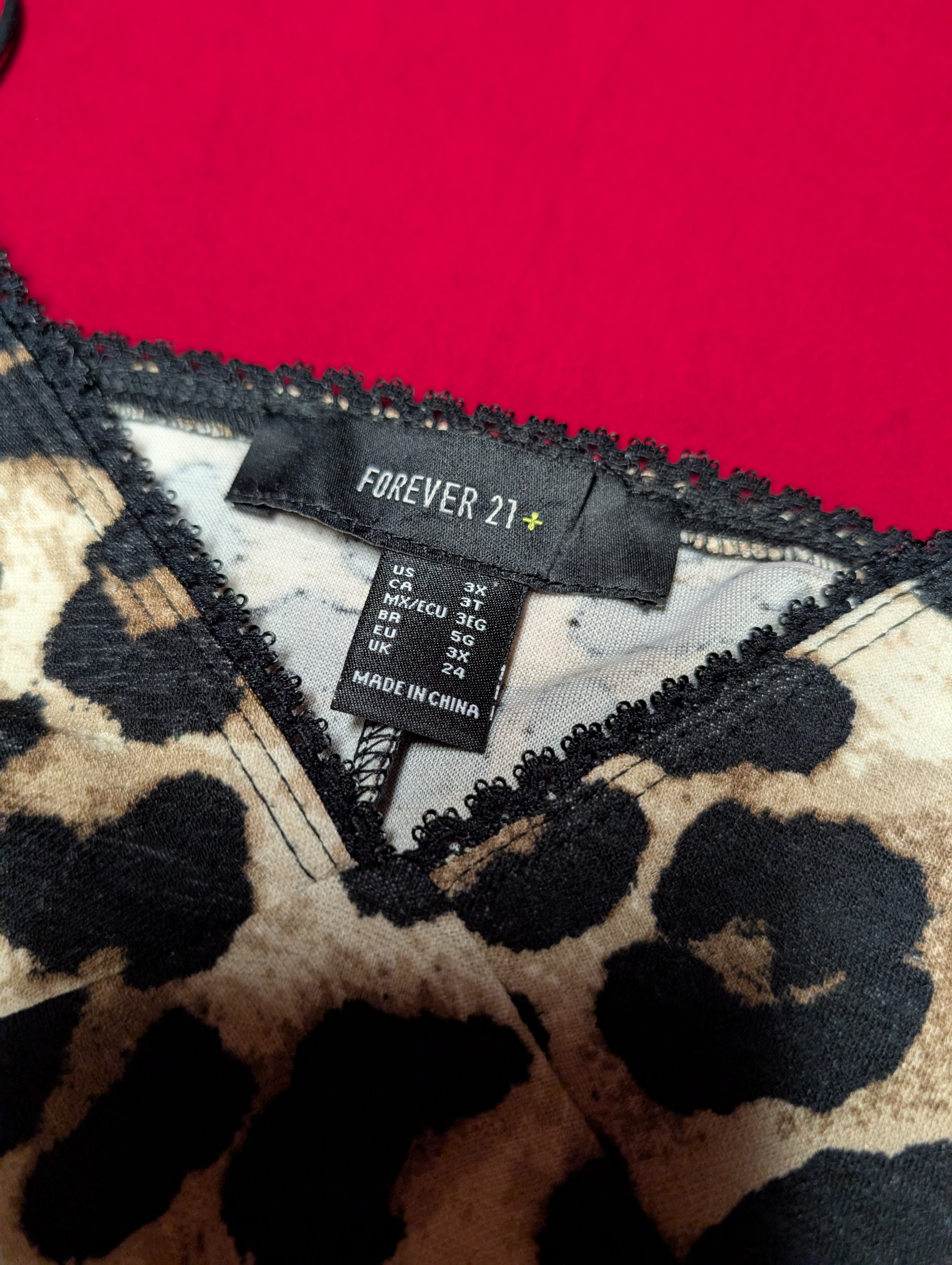 Sweetheart Animal Print Cheetah Mini Slip Dress in 3X