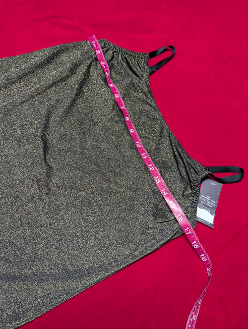 Cacique Seriously Sexy Shimmer Bodysuit in XL