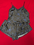 Victoria's Secret Deep Space Galaxy Print Tap short & Cami Set in 2XL