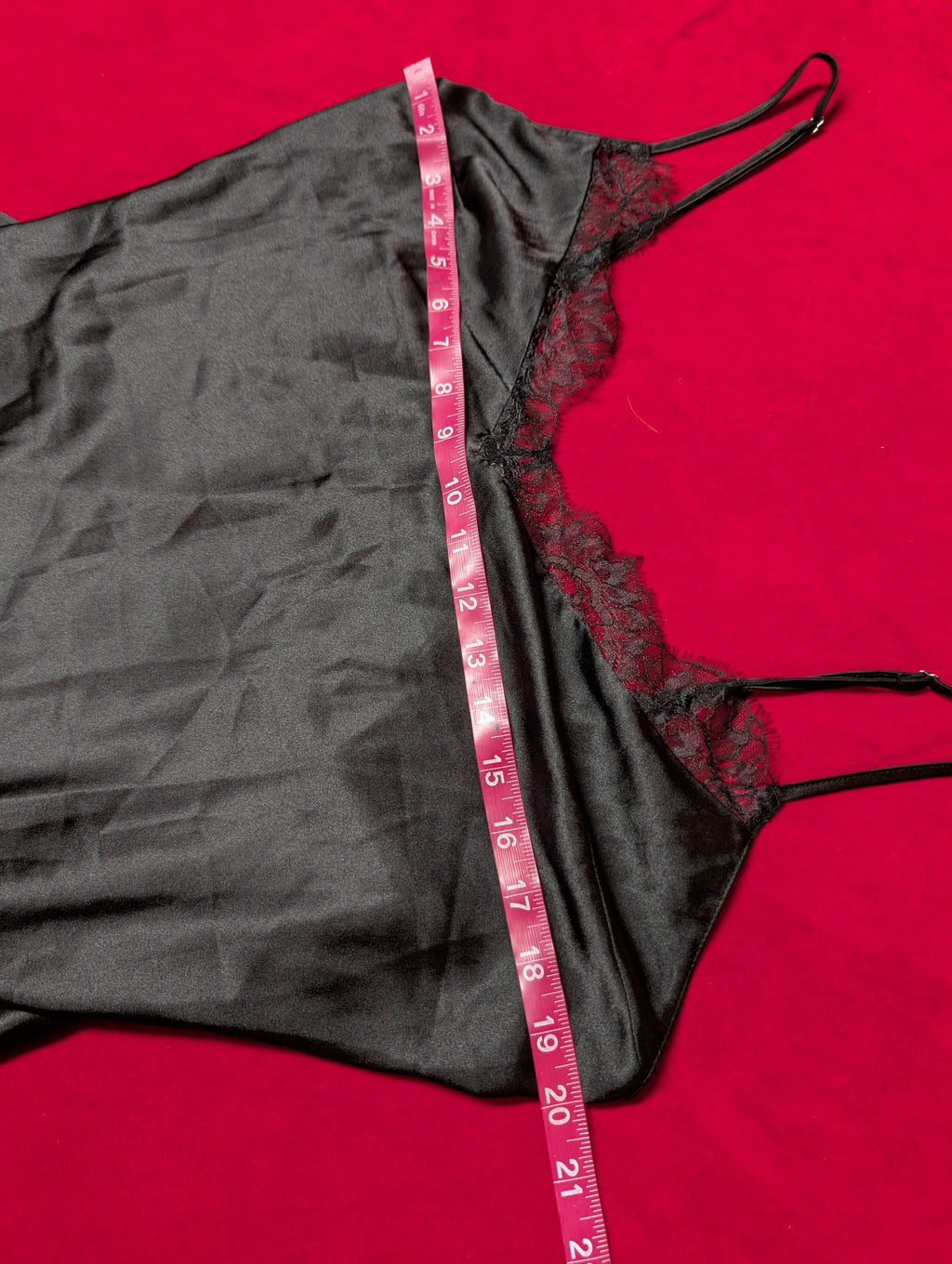 Victoria's Secret Lace & Satin Mini Slip Dress Chemise size XL
