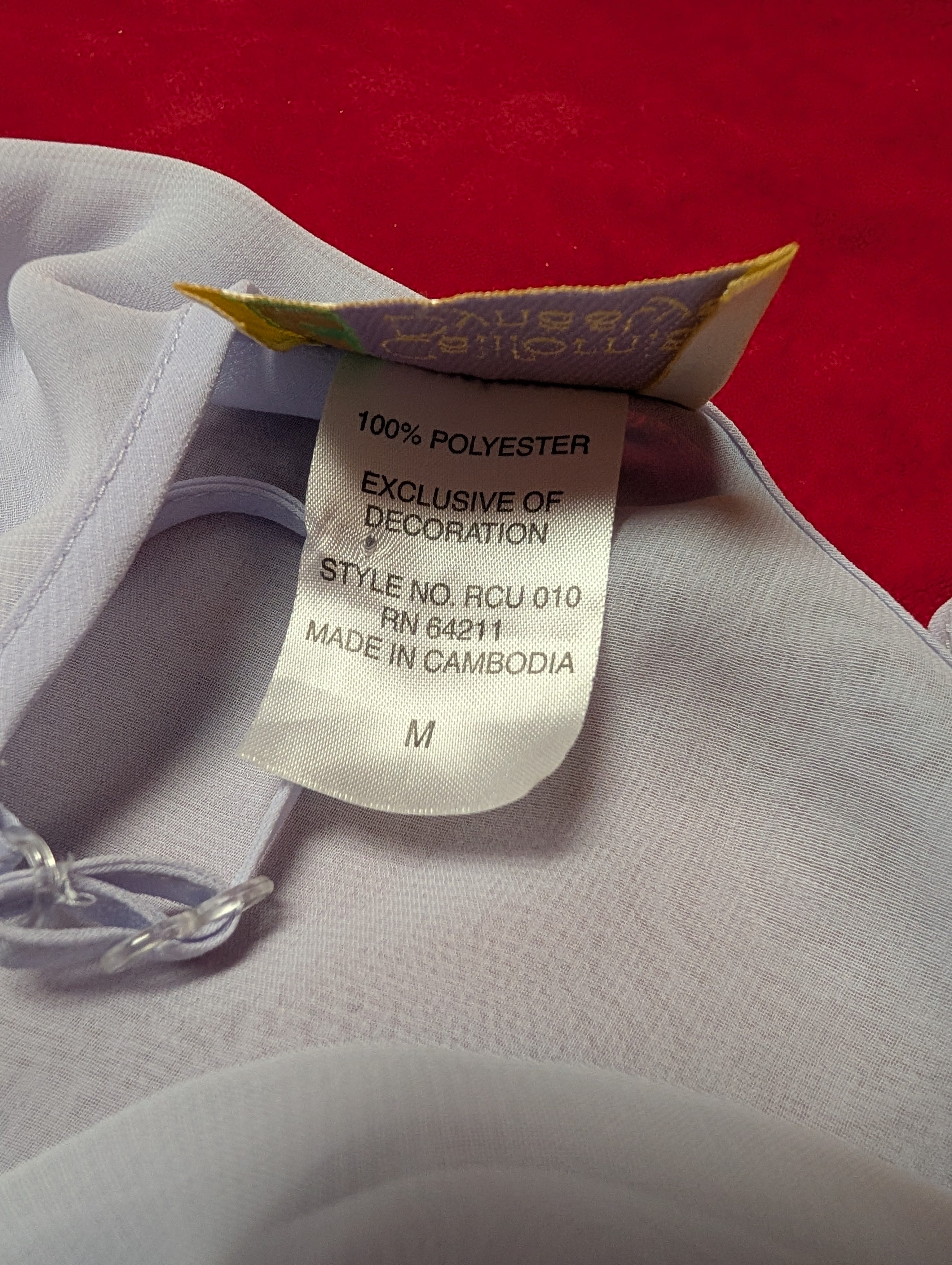 Y2K or 90s California Dynasty Lavender Periwinkle Purple Blue Babydoll Slip Chemise in Medium