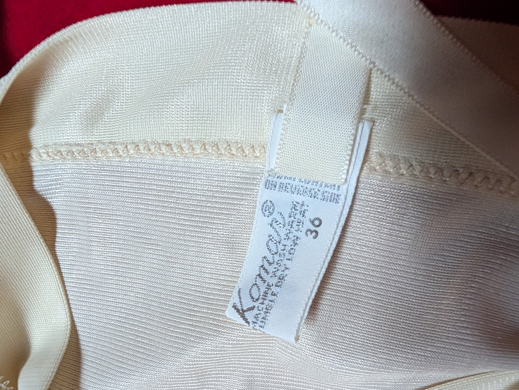 1970s Deadstock Vintage Komar Antron III Nylon Slip Dress in Medium