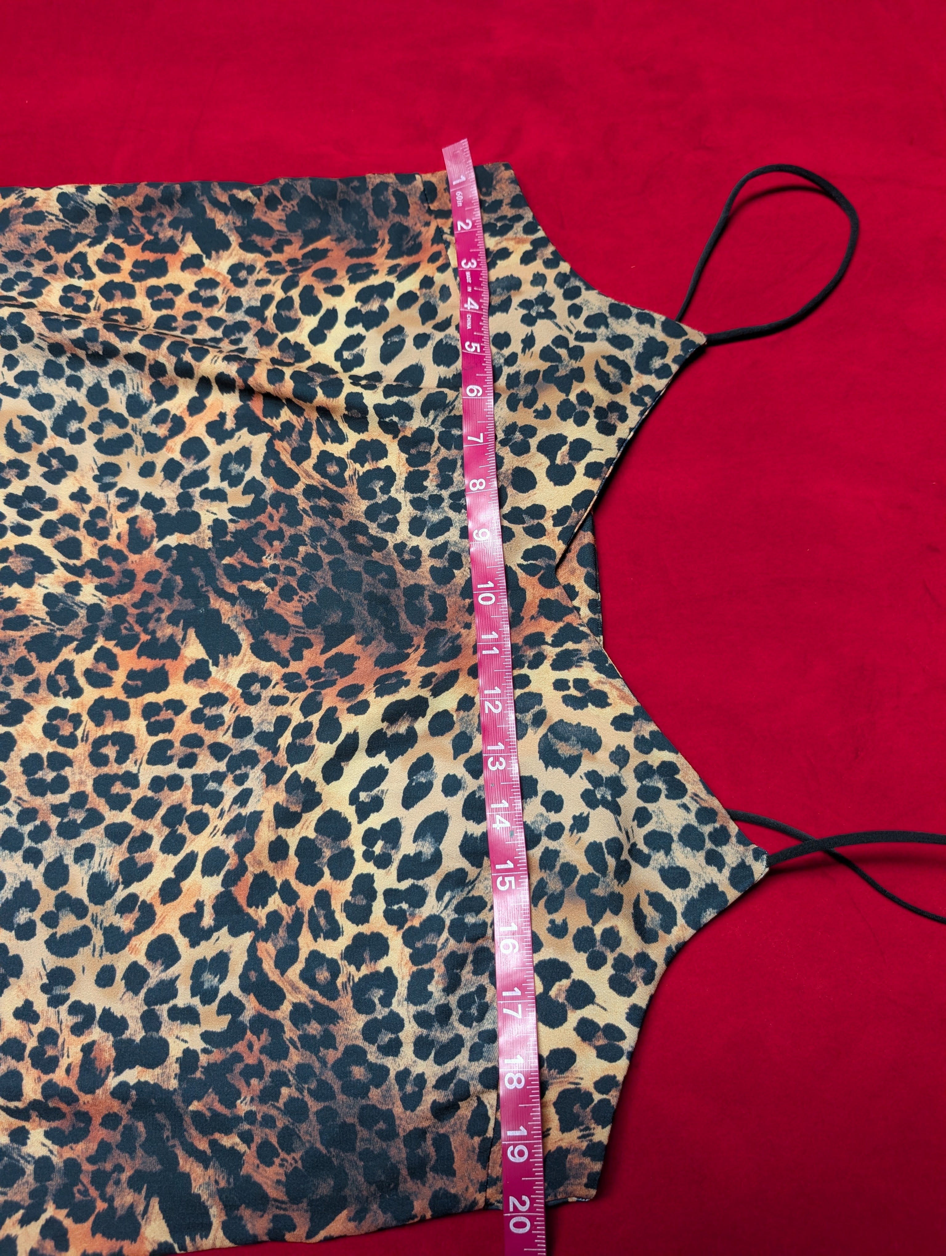 Collusion UK Cheetah Girl Mini Slip Dress in Size 10
