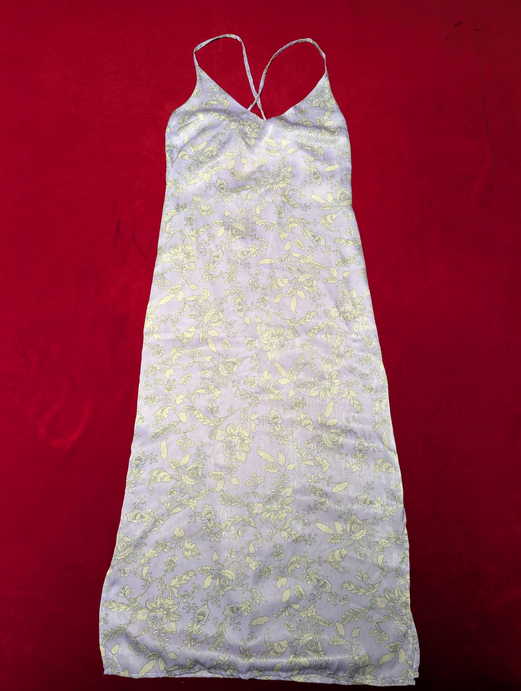 TopShop Lavender Strappy Maxi Slip Dress in size 4 Small